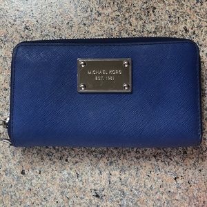 Wallet with phone slot and card holders